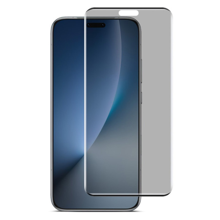 Защитное стекло Tempered Glass Privacy Full Screen для Honor Magic8 Pro с рамкой для поклейки, Black