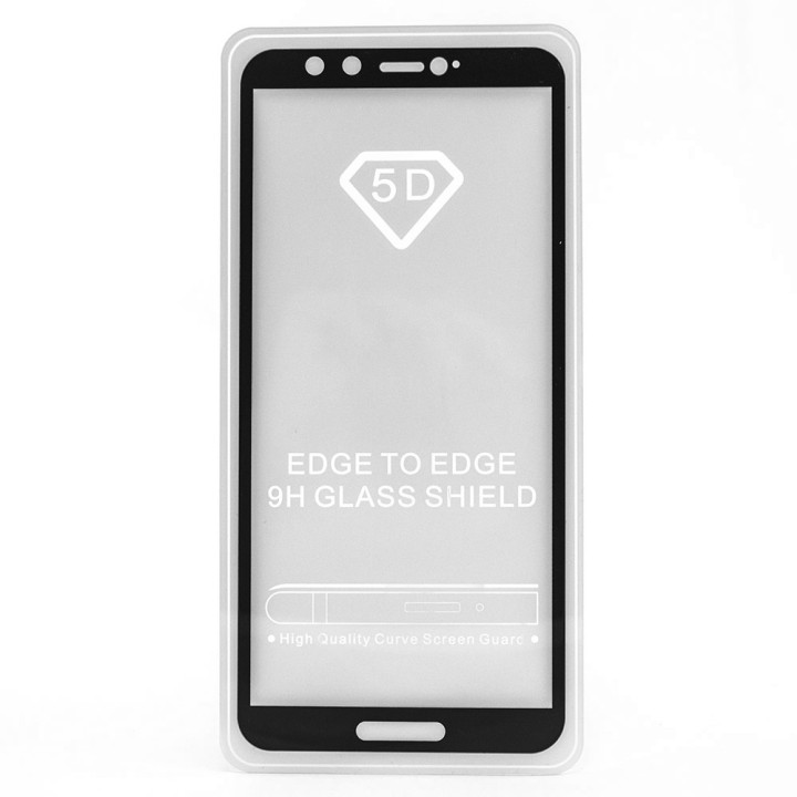 Защитное стекло Full Screen Full Glue 5D Tempered Glass для Huawei Honor 9 lite Black