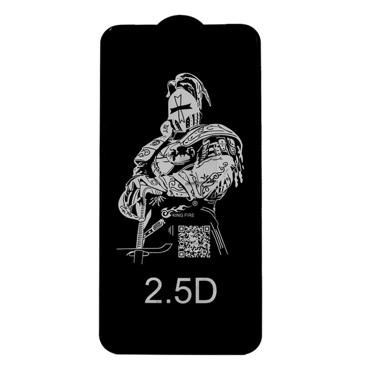Захисне скло Full Glue 2.5D King Fire для Huawei P40 Lite / P40 Lite E / Y7p, Black