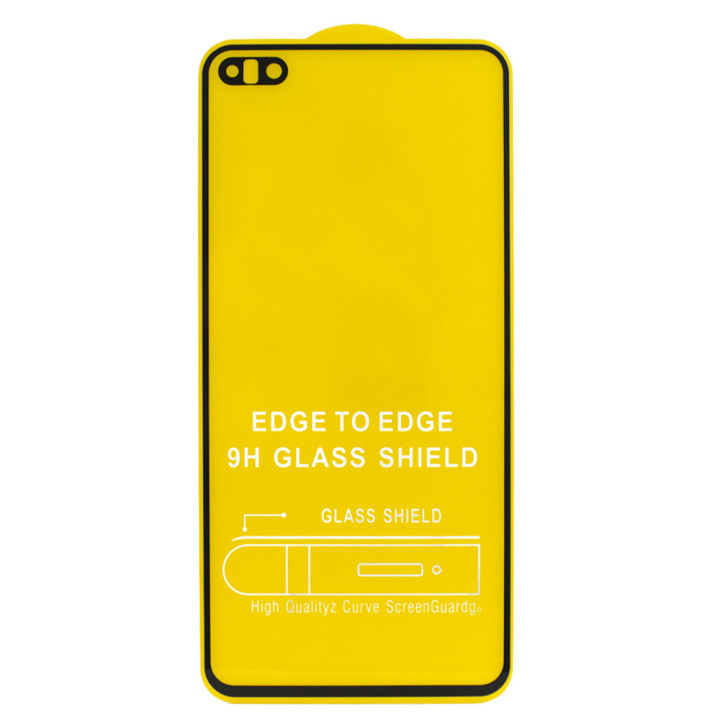 Защитное стекло Full Screen Full Glue 2.5D Tempered Glass для Huawei P40 Black