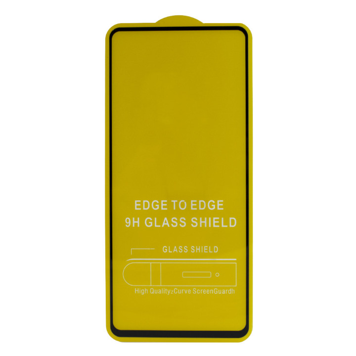 Защитное стекло Full Screen Full Glue 2.5D Tempered Glass для Huawei P Smart 2021, Black