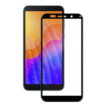 Защитное стекло Full Screen Tempered Glass 2.5D для Huawei Y5p, Black