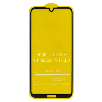 Захисне скло Full Screen Full Glue 2.5D Tempered Glass для Huawei Y5 2019 / Honor 8S Black