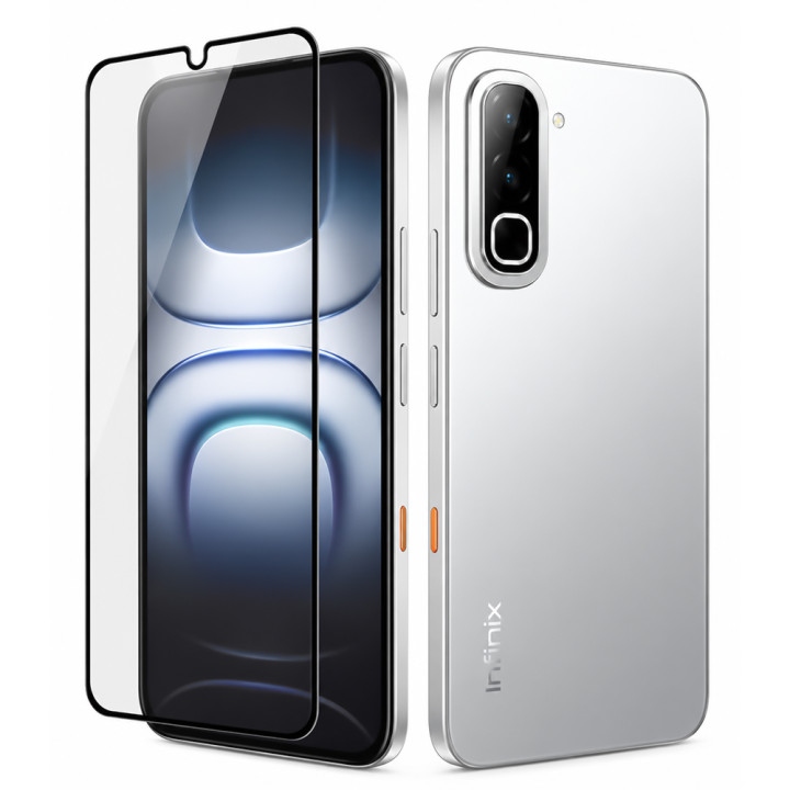 Защитное стекло Full Screen Tempered Glass для Infinix Hot 70
