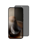 Защитное стекло Privacy Full Screen Full Glue для Motorola Moto G17 / G17 Power