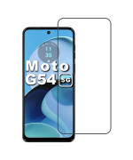 Загартоване захисне скло Full Screen Tempered Glass для Motorola Moto G54, Black