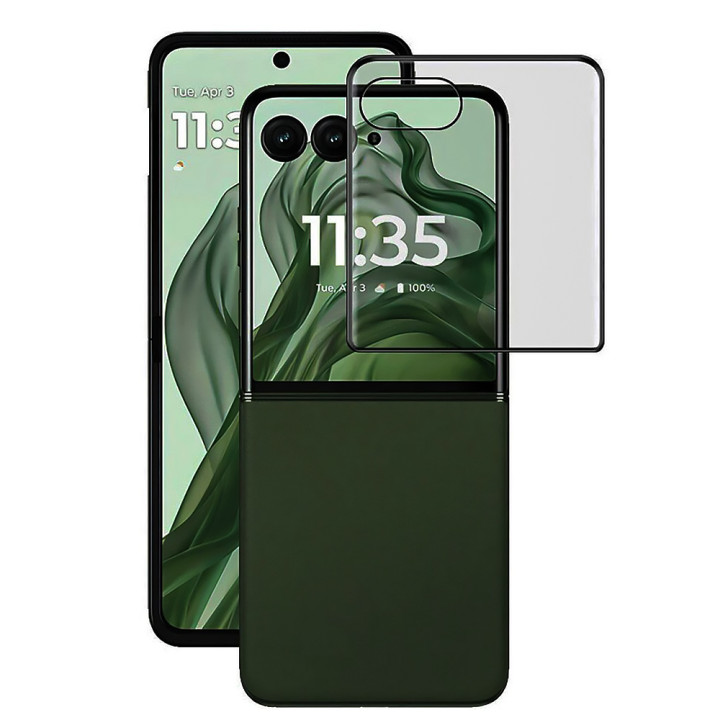 Защитное стекло Privacy Full Screen для Motorola Razr 60 / 70, Black