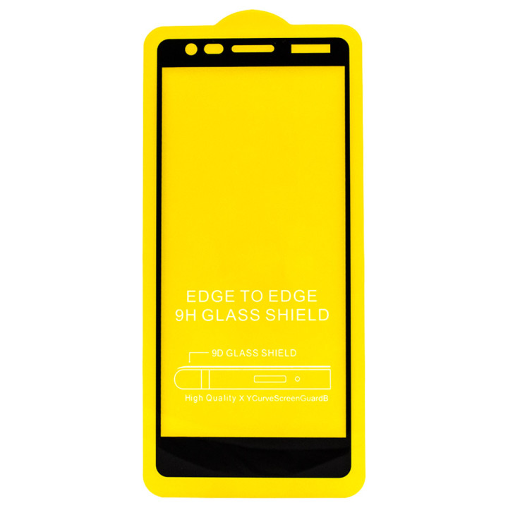 Защитное стекло Full Screen Full Glue 5D Tempered Glass для Nokia 3.1, Black