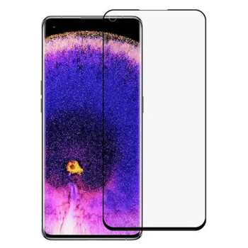 Загартоване захисне скло Full Screen 3D Tempered Glass для Oppo Find X5 / X5 Pro, Black