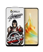 Защитное стекло Gorilla Anti-Static Full Glue 2.5D для Oppo Reno8 Lite 5G, Black