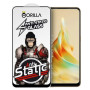 Защитное стекло Gorilla Anti-Static Full Glue 2.5D для Oppo Reno8 Lite 5G, Black