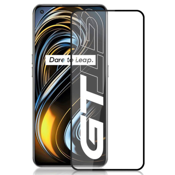 Захисне скло Full Screen Tempered Glass для Realme GT 5G, Black