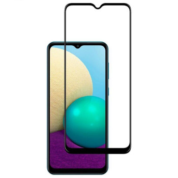 Захисне скло Full Screen Tempered Glass 2.5D для Samsung Galaxy A02s / A03 / A03s / A03 Core, Black
