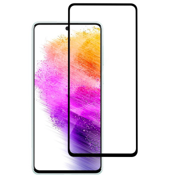 Закаленное защитное стекло Full Screen Tempered Glass для Samsung Galaxy A54, Black