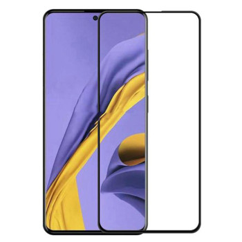 Защитное стекло Full Screen Tempered Glass 2.5D для Samsung Galaxy A71 Black