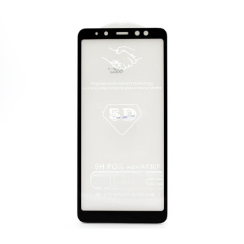 Защитное стекло Full Screen Full Glue 5D Tempered Glass для Samsung A730 Galaxy A8 Plus 2018