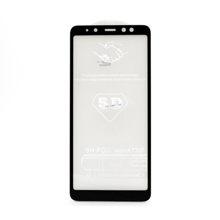 Защитное стекло Full Screen Full Glue 5D Tempered Glass для Samsung A730 Galaxy A8 Plus 2018