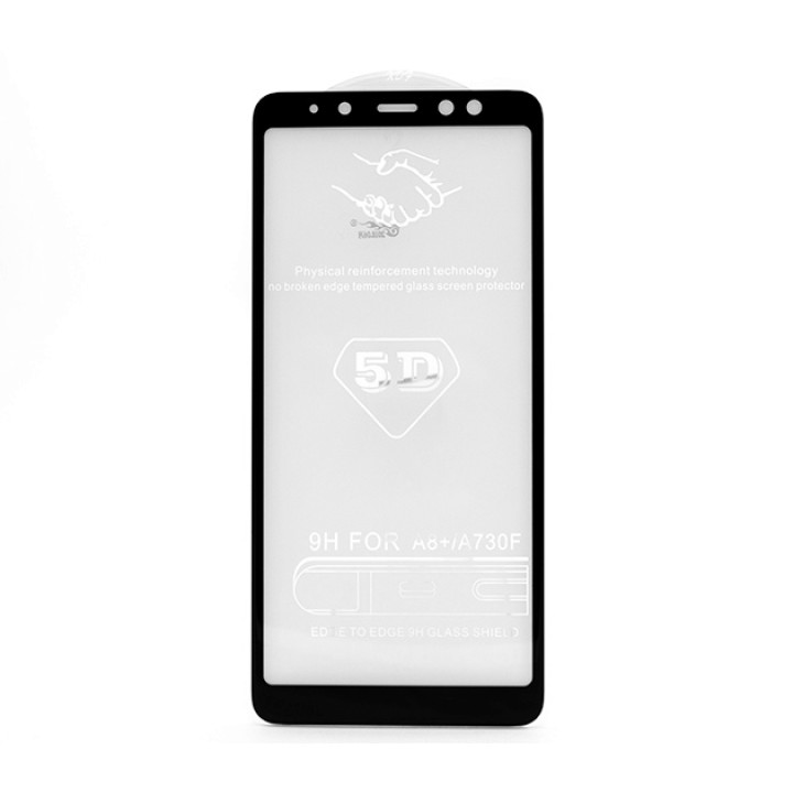 Защитное стекло Full Screen Full Glue 5D Tempered Glass для Samsung A730 Galaxy A8 Plus 2018