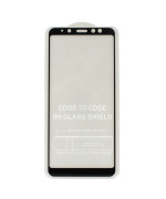 Захисне скло Full Screen Full Glue 2.5D Tempered Glass для Samsung A730 Galaxy A8 Plus 2018 Black