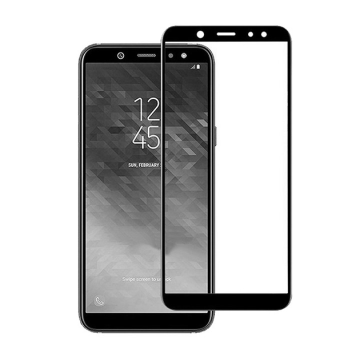 Захисне скло Full Screen Tempered Glass для Samsung Galaxy A6 Plus 2018