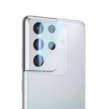 Защитное стекло Tempered Glass 0,3мм 2,5D для основной камеры Samsung Galaxy S21 Ultra, Transparent