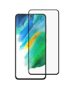 Закаленное защитное стекло Full Screen Tempered для Samsung S21 FE 5G, Black