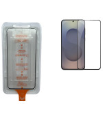 Загартоване захисне скло Full Screen для Samsung Galaxy S25 FE з рамкою для поклейки, Black