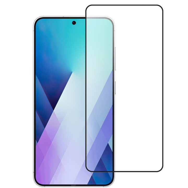 Загартоване захисне скло Tempered Glass Full Screen для Samsung Galaxy S26+ з рамкою для поклейки, Black