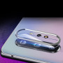 Защитное стекло и рамка Tempered Glass 0,3 мм на заднюю камеру для Samsung Galaxy S10 Plus, Silver
