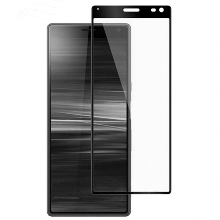 Захисне скло 3D Tempered Full Glass для Sony Xperia 10 plus / XA3 Plus, Black