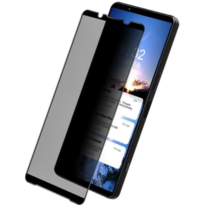 Защитное стекло Privacy Full Screen для Sony Xperia 1 VI, Black