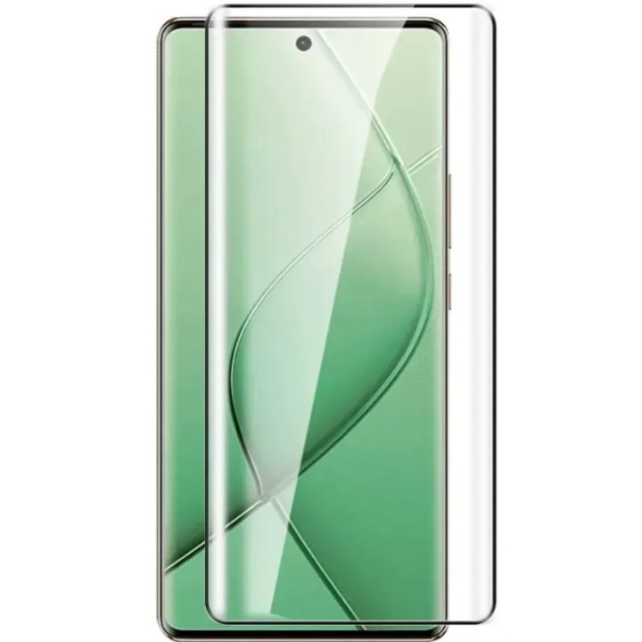 Захисне скло Full Screen Tempered Glass для Tecno Spark 20 Pro+, Black