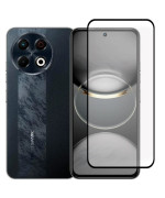 Захисне скло Full Screen Tempered Glass для Tecno Spark 30 Pro, Black