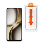 Защитное стекло Full Screen для Tecno Spark Go 3 с рамкой для автопоклейки