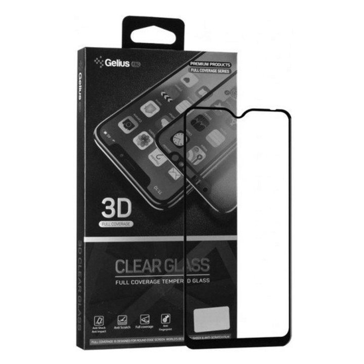 Захисне скло Gelius Pro Full Glue 3D для Vivo Y91c, Black