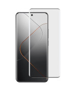 Закаленное защитное стекло Tempered Glass Full Screen 3D для Xiaomi 14 Ultra с рамкой для поклейки, Black