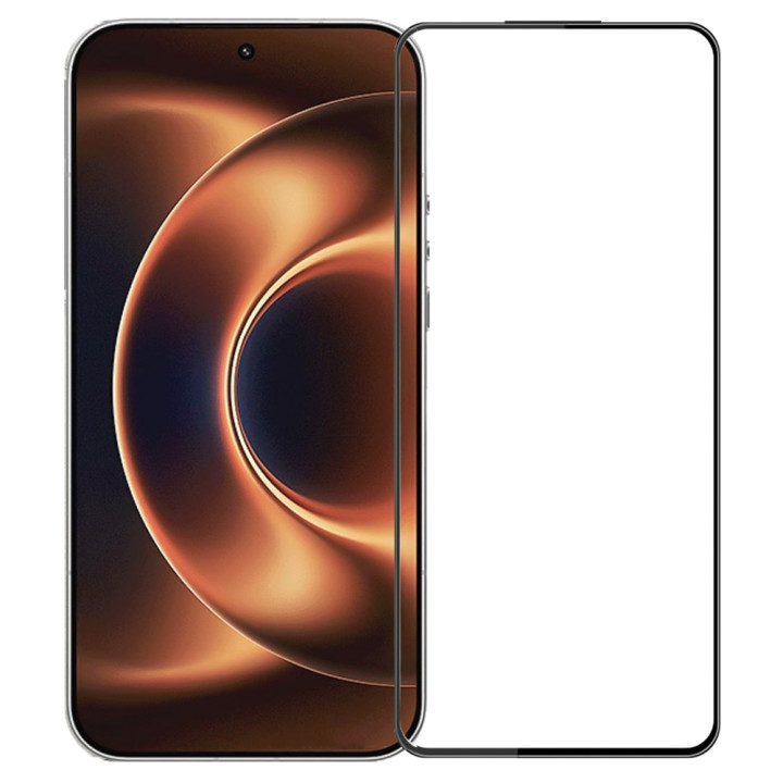 Захисне скло Full Screen для Xiaomi 17 Ultra з антивідблиском, Black