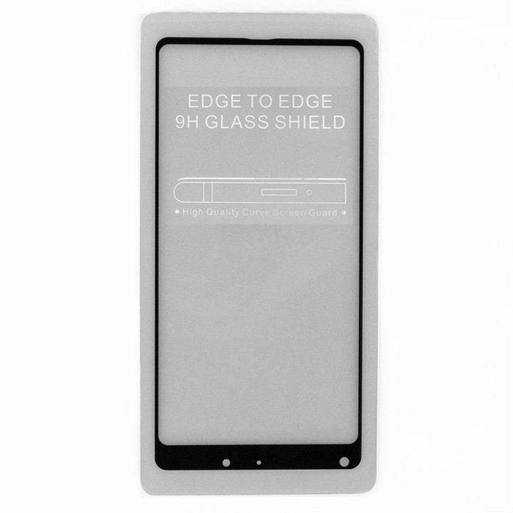 Захисне скло Full Screen Full Glue 2,5D Tempered Glass для Xiaomi Mi Mix2S, Black
