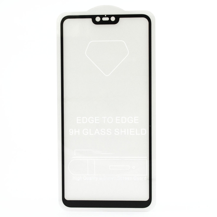 Защитное стекло Full Screen Full Glue 2,5D Tempered Glass для Xiaomi Mi 8 Lite, Black