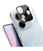 Защитное стекло 3D на заднюю камеру для Xiaomi Redmi Note 14 5G China, Black