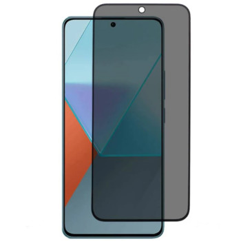 Захисне скло Privacy Full Screen для Xiaomi Poco F7, Black