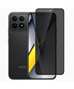 Защитное стекло Privacy Full Screen для Xiaomi Poco F8 Pro с рамкой для автопоклейки
