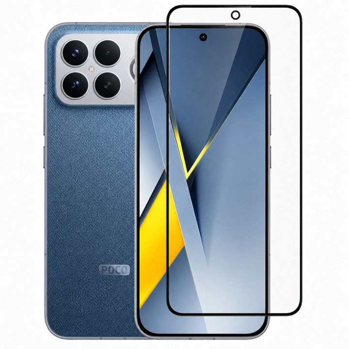 Защитное стекло Full Screen для Xiaomi Poco F8 Ultra​, Black
