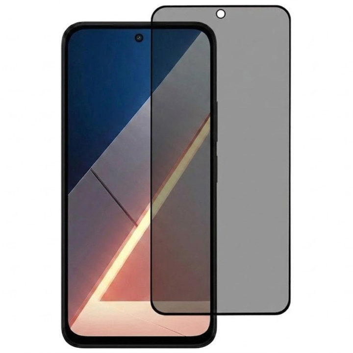 Защитное стекло Privacy Full Screen для Xiaomi Poco M8s, Black