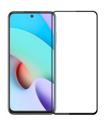 Закаленное защитное стекло Full Screen Tempered Glass для Xiaomi Redmi 10, Black