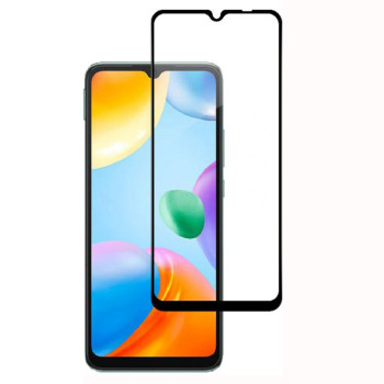 Загартоване захисне скло Full Screen Tempered Glass для Xiaomi Redmi 10C, Black
