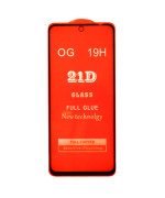 Защитное стекло 21D Full Glue для Xiaomi Redmi 12 / Redmi 12 5G, Black