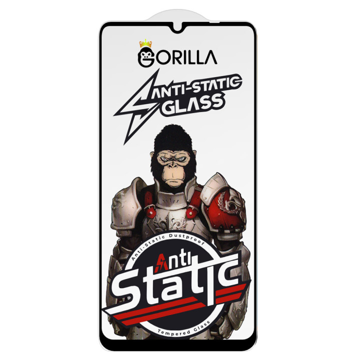 Захисне скло Gorilla Anti-Static Full Glue 2.5D для Xiaomi Redmi 14C, Black