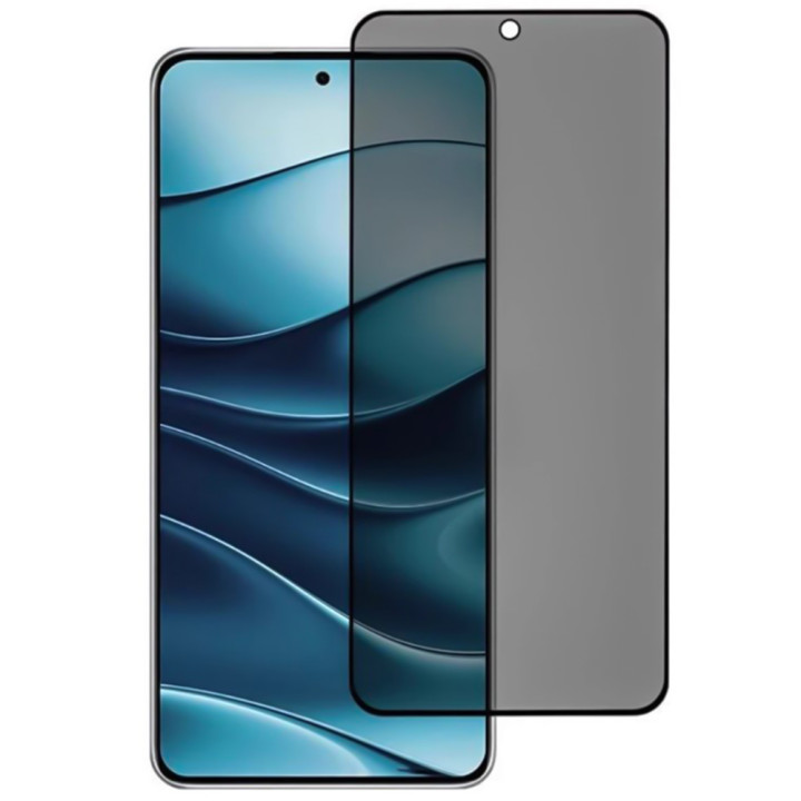 Защитное стекло Privacy Full Screen для Xiaomi Redmi Note 15 5G / 4G