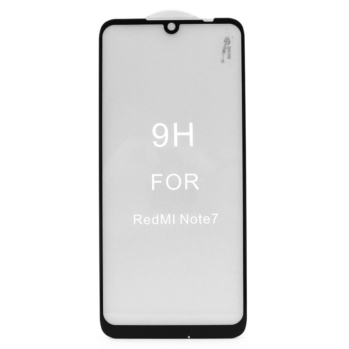 Захисне скло Full Screen Full Glue 5D Tempered Glass для Xiaomi Redmi Note 7, Black
